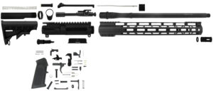 TacFire SSRK300LPK AR Build Kit  Sports South Exclusive 300 Blackout AR-Platform Black Nitride 1/2"x28