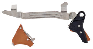 Timney Triggers ALPHAGLOCK5 Alpha Competition 9mm Luger/40 S&W/22 LR, Bronze Straight Trigger, Compatible w/Glock Gen5 & Glock 44