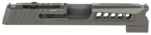 True Precision Inc TPP365XLSBCRMS Axiom Optic Cut Slide Fits Sig P365 XL Black DLC Anodized 416R Stainless Steel