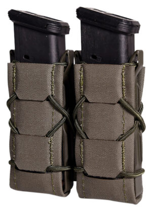 High Speed Gear 24PT02OD TACO Gen 2 Double OD Green Nylon Laminate MOLLE Mount Pistol