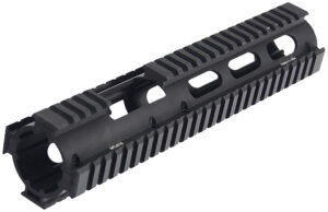 Leapers MTU015 Quad Rail Handguard Aluminum Matte Black Receiver