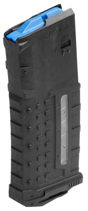 Leapers RBTDM25   25rd Windowed 308 Win Black Polymer/Steel