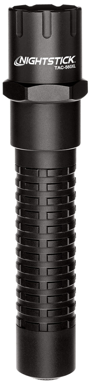 Nightstick TAC560XL Metal Multi-Function Tactical Flashlight-Rechargeable  Matte Black 140/350/800 Lumens White LED