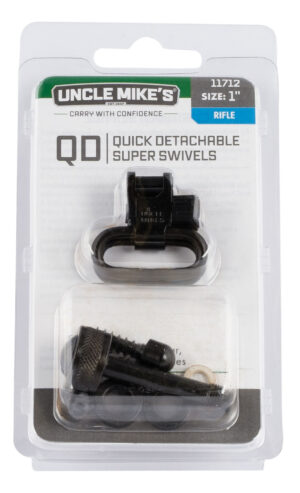 Uncle Mike's 11712 Super Swivel  for Remington 7400/ Four Autoloaders Blued 1" Loop