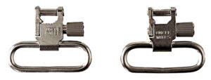 Uncle Mike's 14622 Super Swivel  Quick Detach 115 RUG Nickel 1" Loop for Ruger 10/22/ .44 Mag/ #3 Carbines