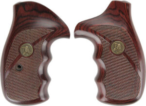 PACHMAYR LAMINATED WOOD GRIPS - S&W K&L-FRAME RND BUTT ROSEWD
