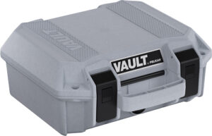 PELICAN VAULT SMALL PISTOL - CASE W/ FOAM GHOST GRAY