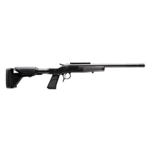 CVA Scout XP-SB Rifle .308 Win Single Shot 16.5" Threaded Fluted Stainless Steel Barrel w/Graphite Black Stock
