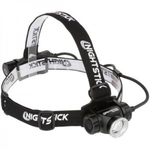 Nightstick Adjustable Beam Headlamp ? USB Rechargeable 1000/600/250 Lumens