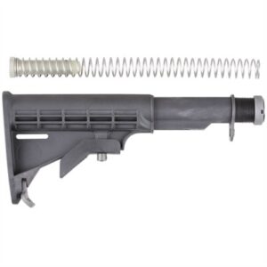 AR-15 STOCK ASSEMBLY COLLAPSIBLE COMMERCIAL BLACK